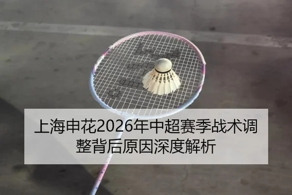 上海申花2026年中超赛季战术调整背后原因深度解析